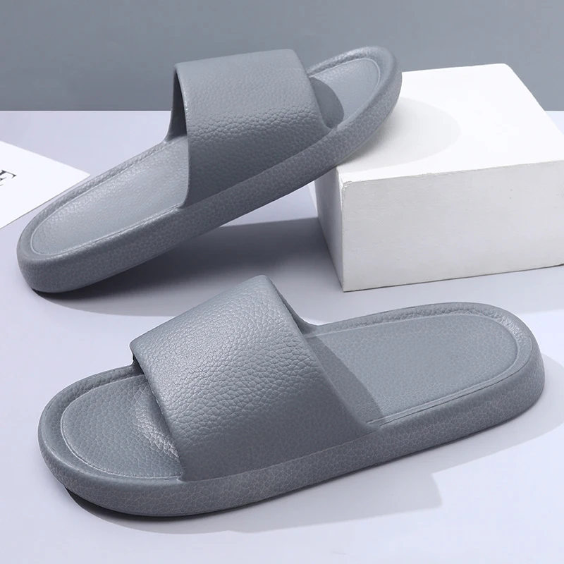 

Fashion Men's Summer Ligtweight EVA Indoor Home Sandals Slippers Shoes Men Slippers Outdoor Students Women Comfortable Slides