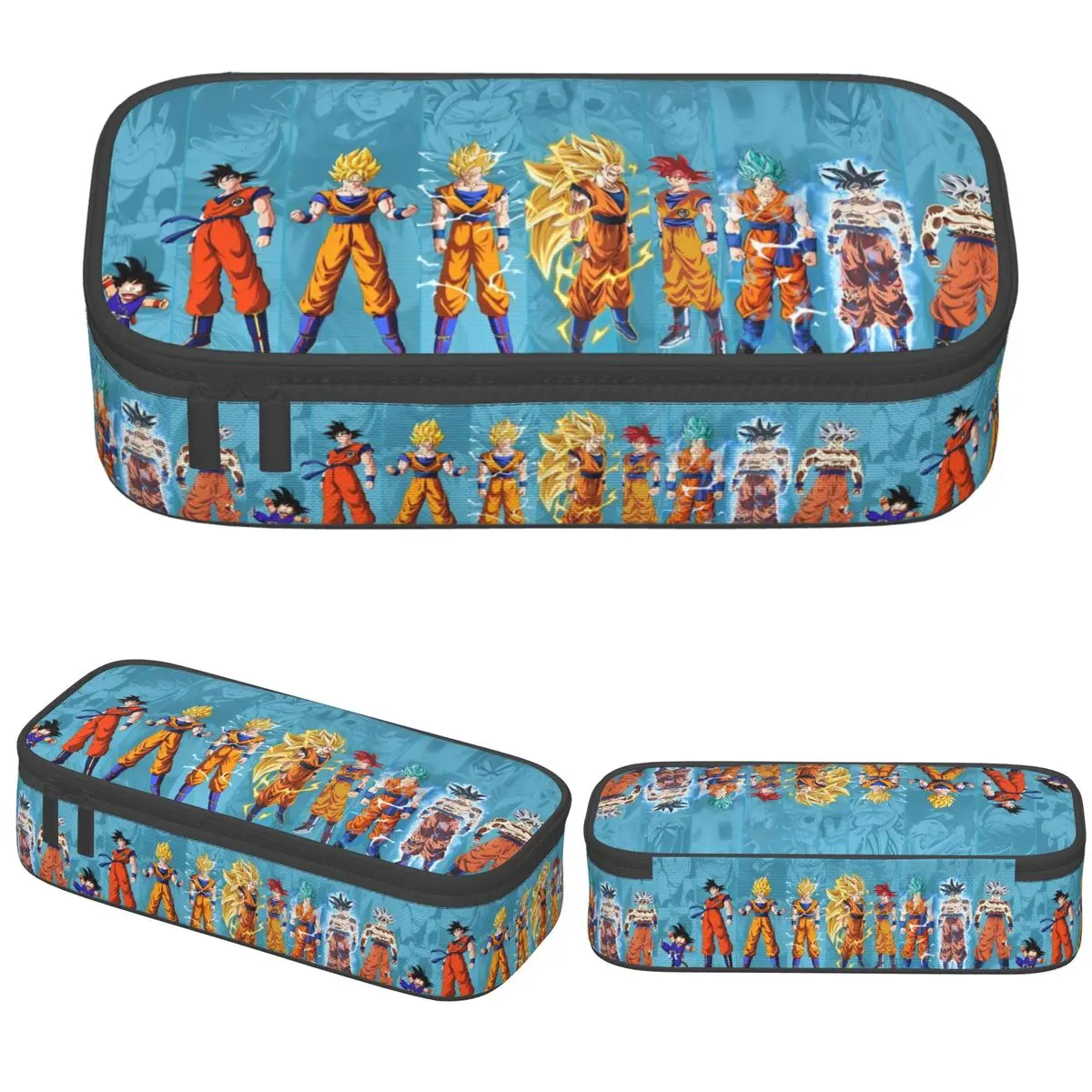 

Dragon Ball Z Characters Pencil Cases Fun Pen Box Makeup Bags Girls Boys Big Capacity School Supplies Cosmetic Pencilcases