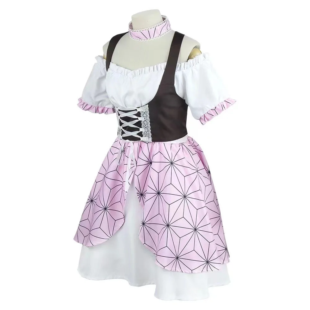 Cosplay costumes anime cos costume Kamado bean Lolita dress cosplay show costume women's wear