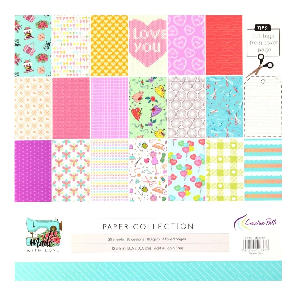 Creatieve Path Vintage 12x12 Scrapbooking Papierblokken Bloemrijk Decoratief Journaling Achtergrondpapier 12 Inch Scrapbooking Papier