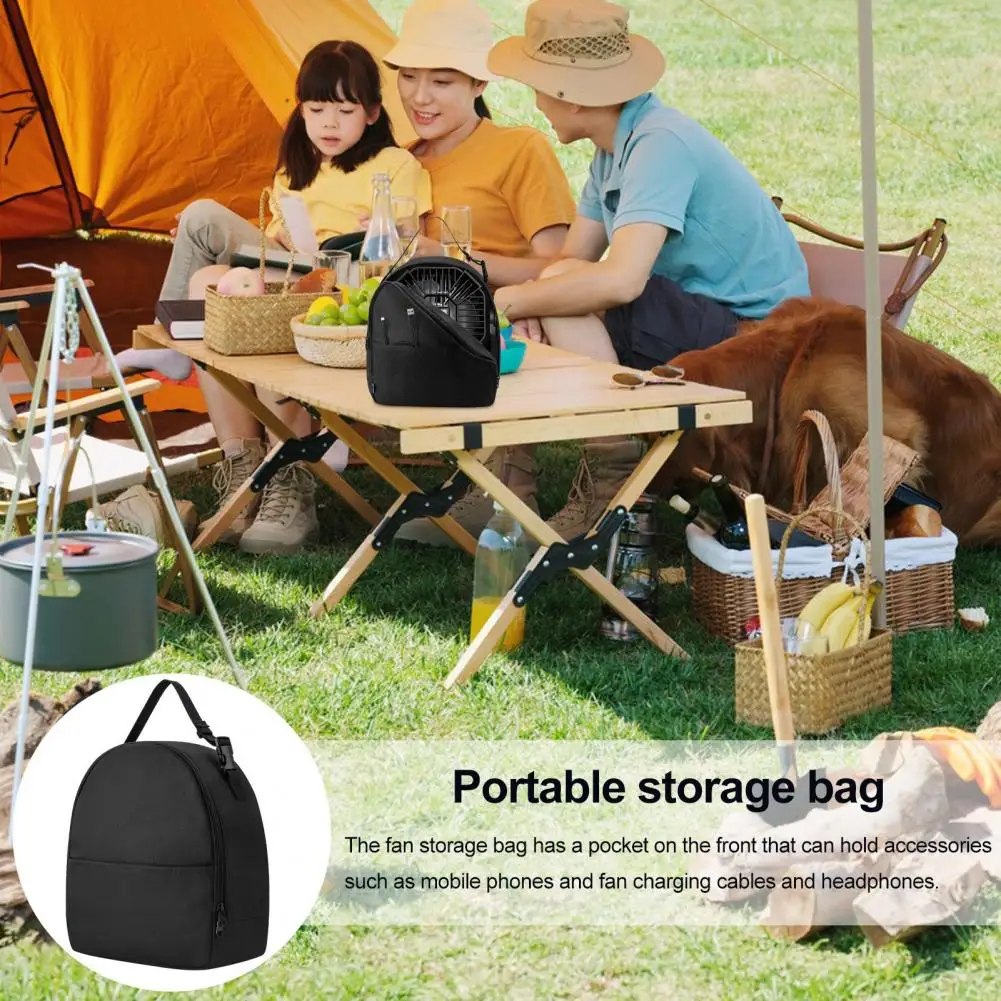 

Waterproof Fan Bag Camping Fan Carry Bag Portable Fan Protective Case with Handle for Camping Waterproof for Outdoor for Hiking
