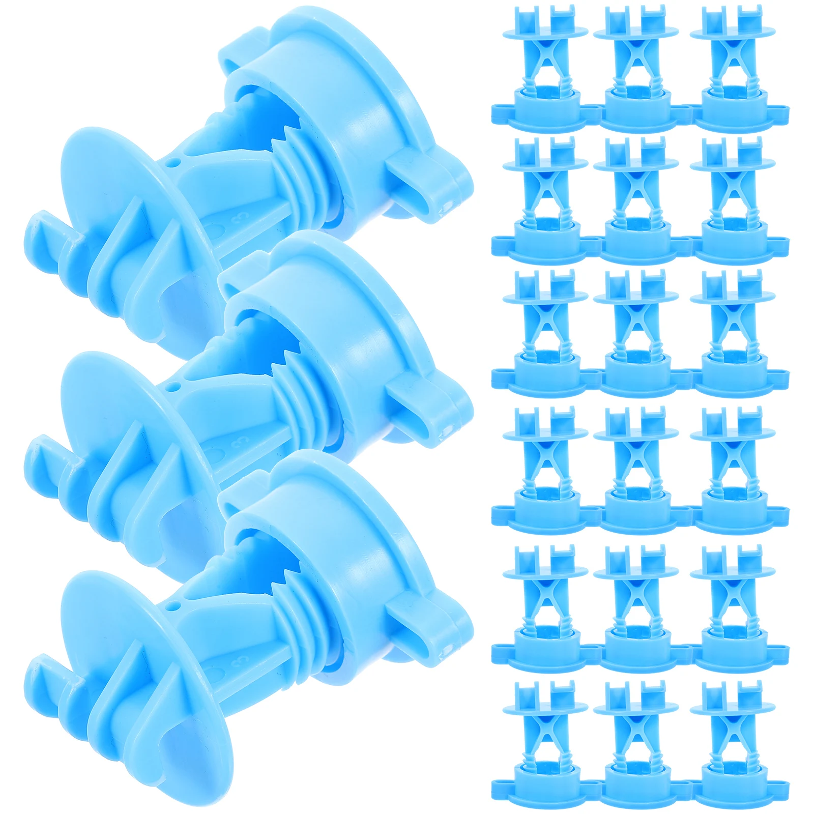 

50pcs Electric Fence Insulators Grid System Accessories Livestock Wire DIY Strong Smooth High Long Short Circuits
