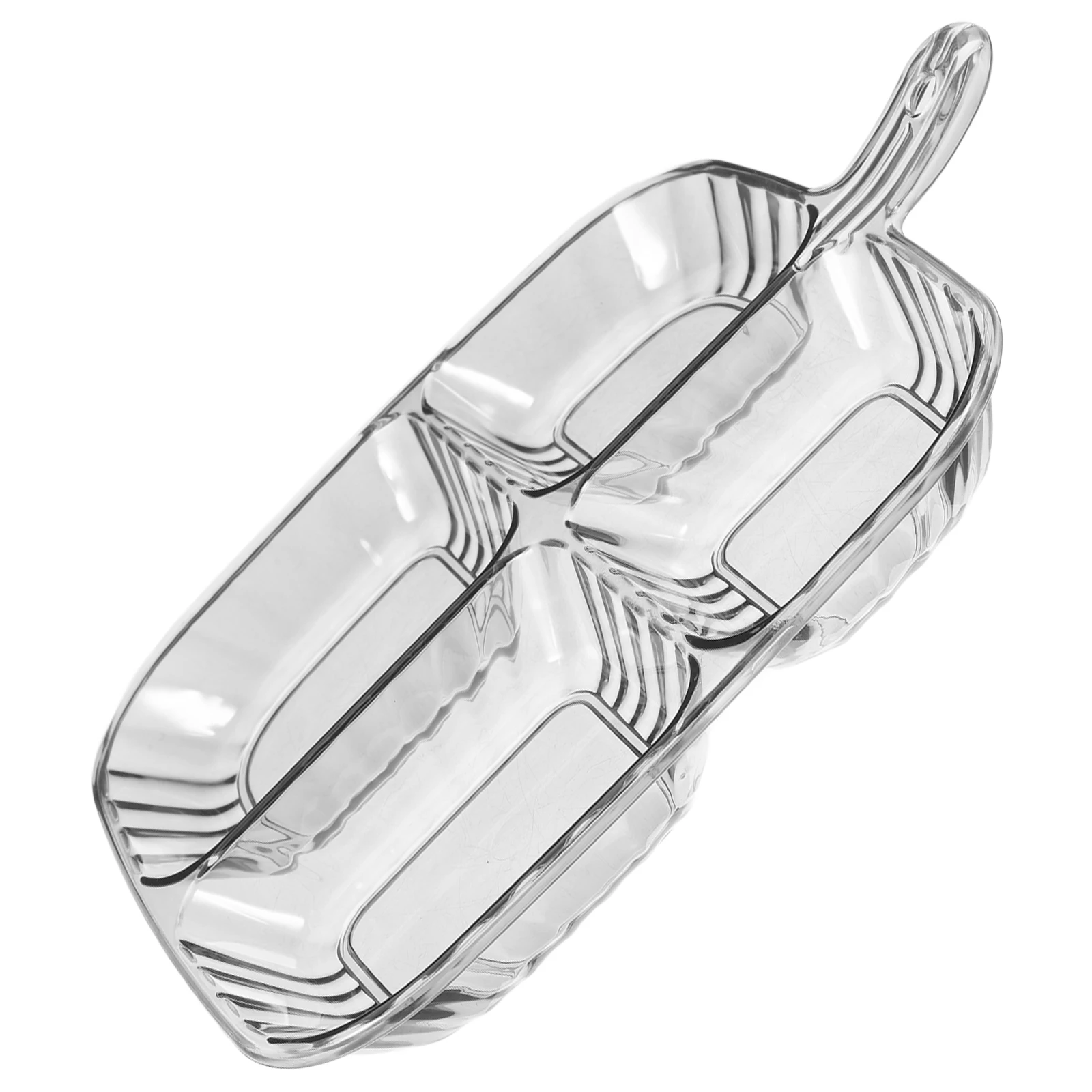 

Multi-Compartment Kitchen Prep Tray Compact Garlic Onion Separator Culinary Storage Divided Plate Meal Prep Organizer Cooking