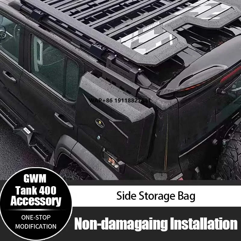 

Best Selling Side Storage Bag Car Side Organizer Vehicle Storage Pouch Ailita for GWM Tank 400 Accessories