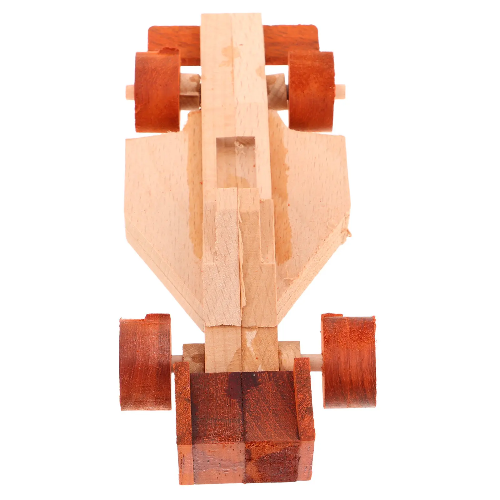 

Racing Wooden DIY Car Kit Solid Wood Unfinished Crafts Creative Family Activities Build Your Own Paintable Vehicle Engineering