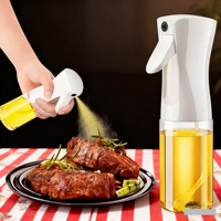200ml 300ml 500ml Oil Spray Bottle Kitchen Cooking Olive Oil Dispenser Camping BBQ Baking Vinegar Soy Sauce Sprayer Containers