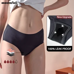 Menstrual Panties for Women Seamless Period Panties Leak Proof Menstrual Briefs Heavy Absorbent Underwear Culotte Menstruelle