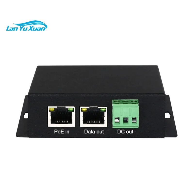 Factory Price 802.3af/at/bt POE Switch Splitter High Power 30W 60W 90W 12V DC Output Gigabit Industrial Isolated PoE Splitter