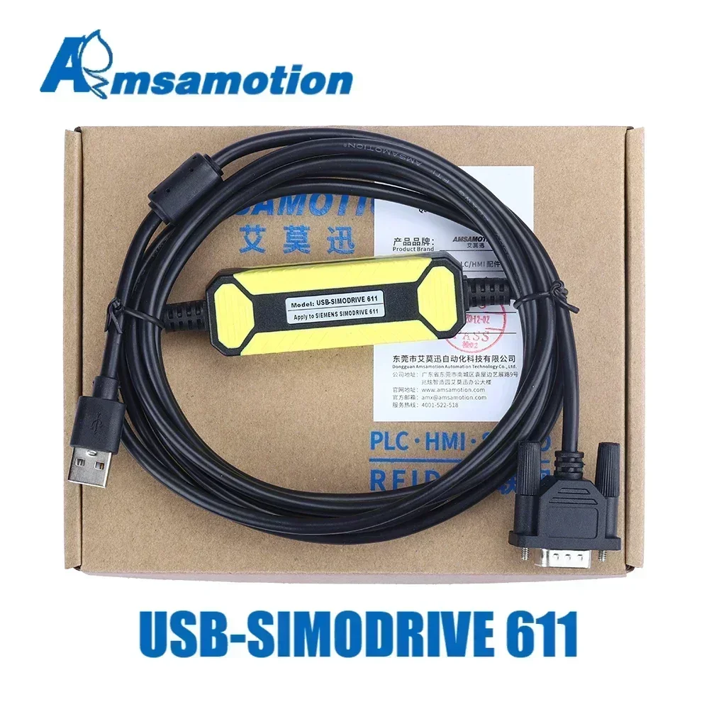 

USB-SIMODRIVE 611, подходит для универсального сервопривода Siemens Simodrive Ue, отладка, загрузка, кабель для отладки
