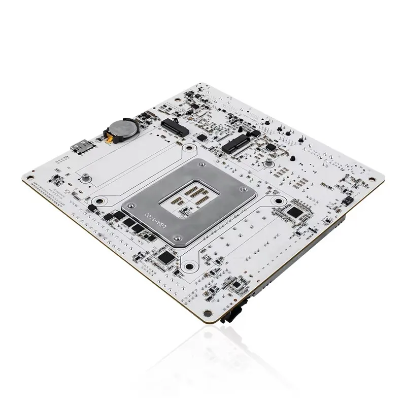 เมนบอร์ด 8-Bay NAS Mini ITX (LGA1700 12/13th/14th Gen. โปรเซสเซอร์ตั้งโต๊ะ) 2*DDR5 MAX 64G 6*M.2 NVMe 8*SATA i226-LM 2.5G vPro