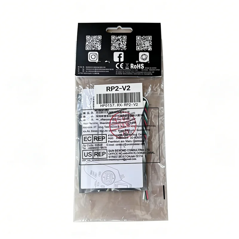 

Radiomaster RP2 V2 Nano 2.4GHz ExpressLRS Receiver, 13x11x7mm, 0.55g, CRSF Interface, for FPV Micro Whoop & Racing Drones