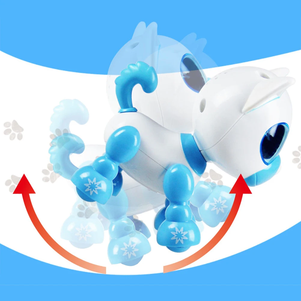 

Voice Changer Robot Dog Animal Toys Intelligent Stuffed Sound for Kids Electric Child