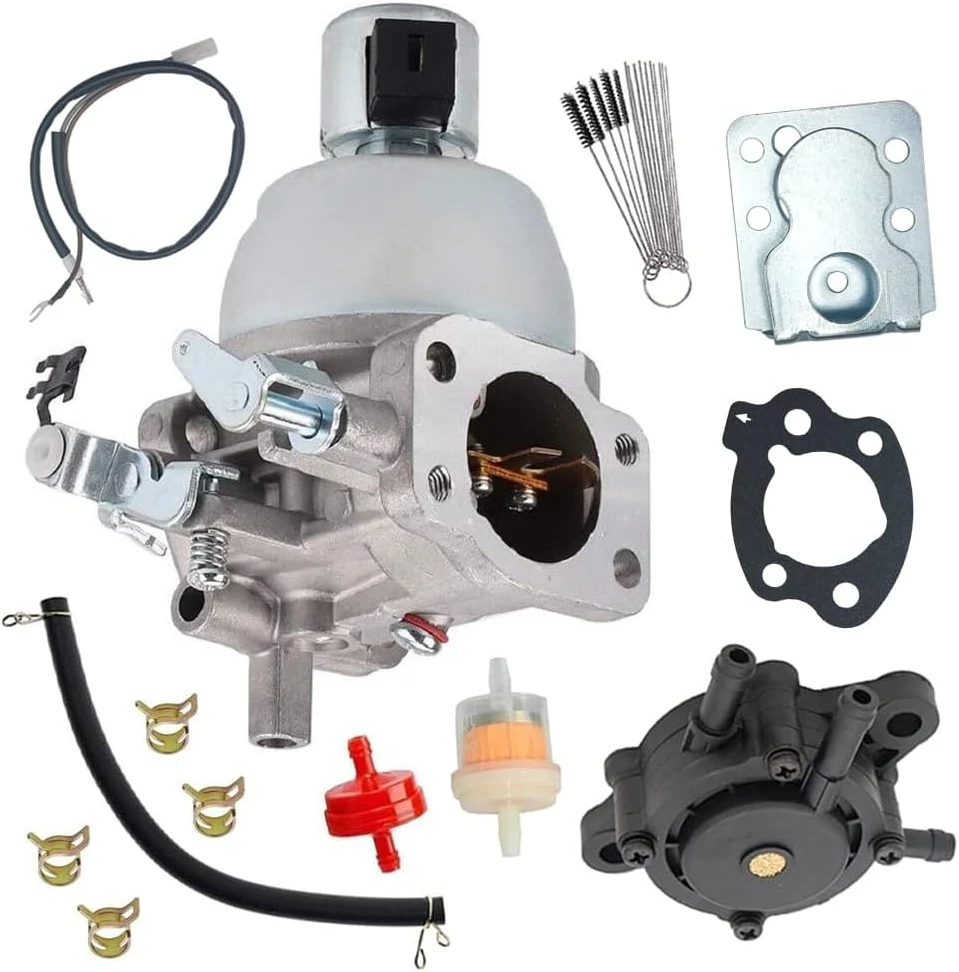 Carburetor Fit for 847395  846944  350776 350777 356777 for JD LT-166 16HP Vanguard Engine Lawn Mower With Fuel Pump