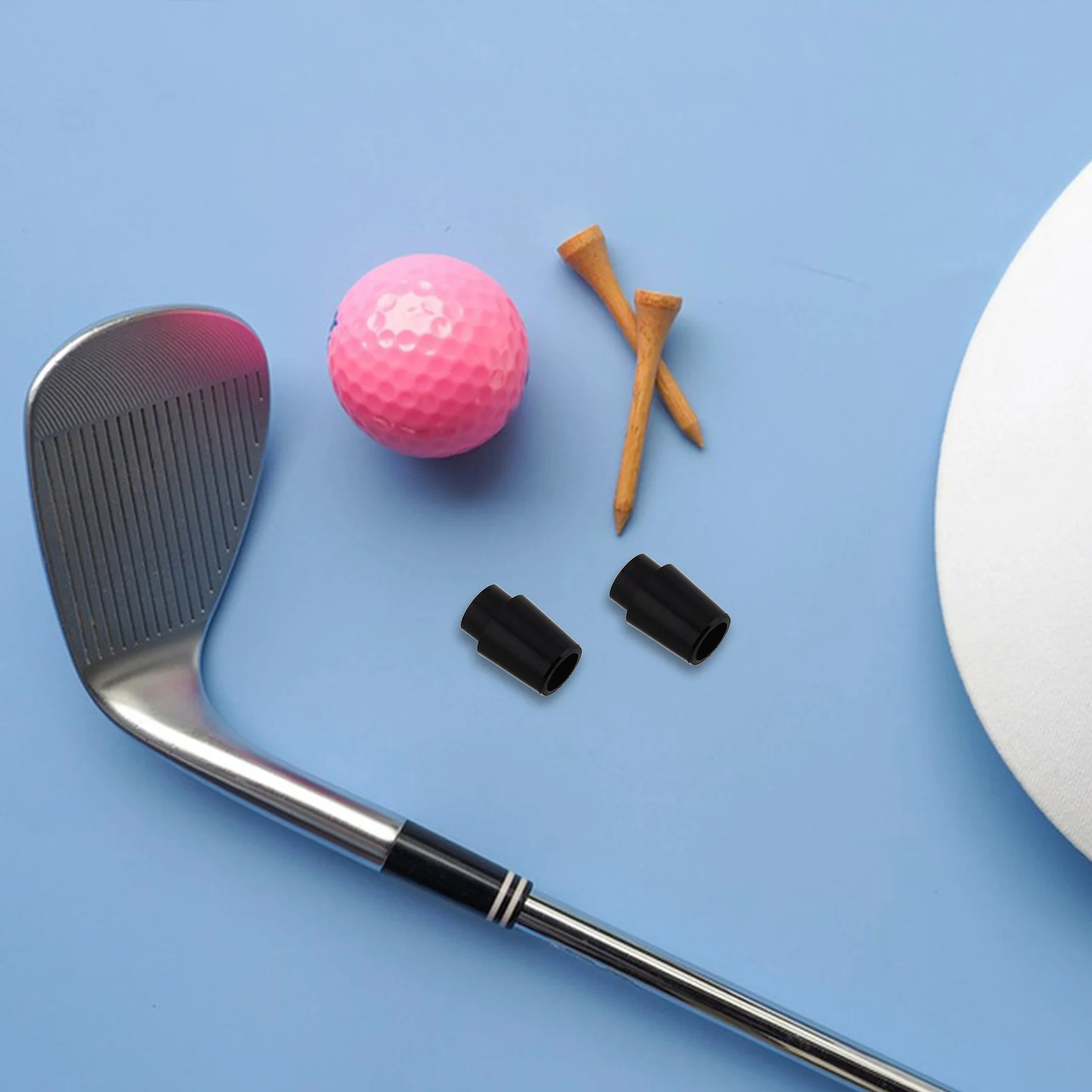 

12 Pcs Golf Club Rubber Ferrule Sleeves Durable Material Shock Absorption Iron Shaft Rings Accessories Universal Fit Series