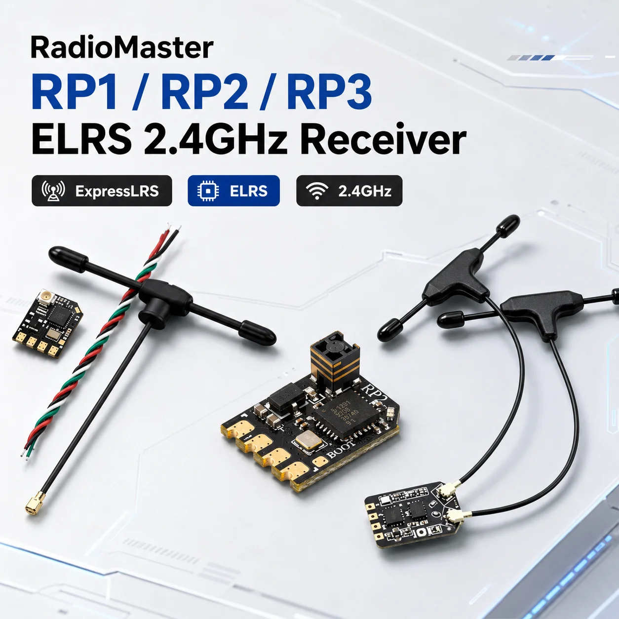 Rc Hobby Fly Store - Приемники RADIOMASTER RP1 RP2 RP3 ELRS