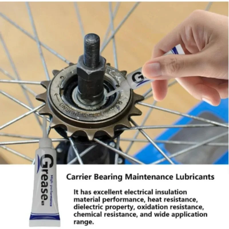 1/ 5 pezzi Grasso per tubi di conservazione Grasso per valvole per pneumatici Grasso per alimenti, lubrificante impermeabile per O-ring Alloggiamenti per ingranaggi