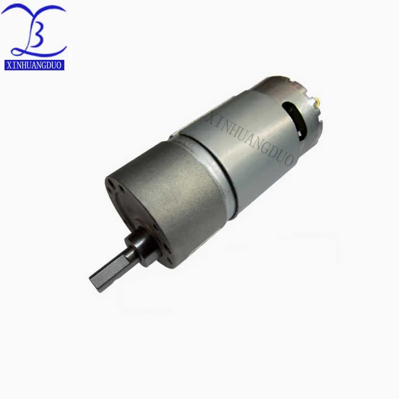 dc gear motor 6V 8RPM -1000RPM 9Kg.cm high power High torque miniature dc gear motor  JGB37-550