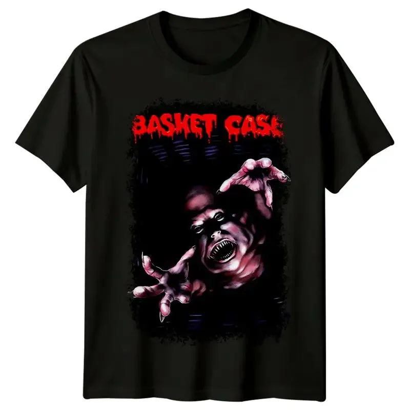 Camiseta inspirada en el póster de la película Basket Case de 1982, estilo retro de los 80