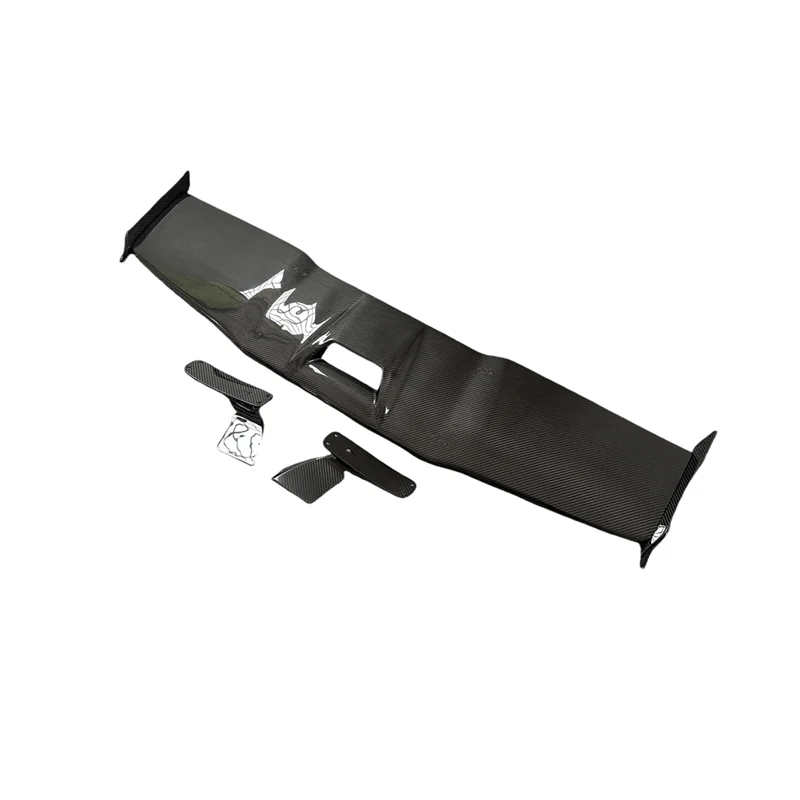 

Черный спойлер для автомобиля Lamborghini Huracan LP610 LP580 D Style из углеродного волокна