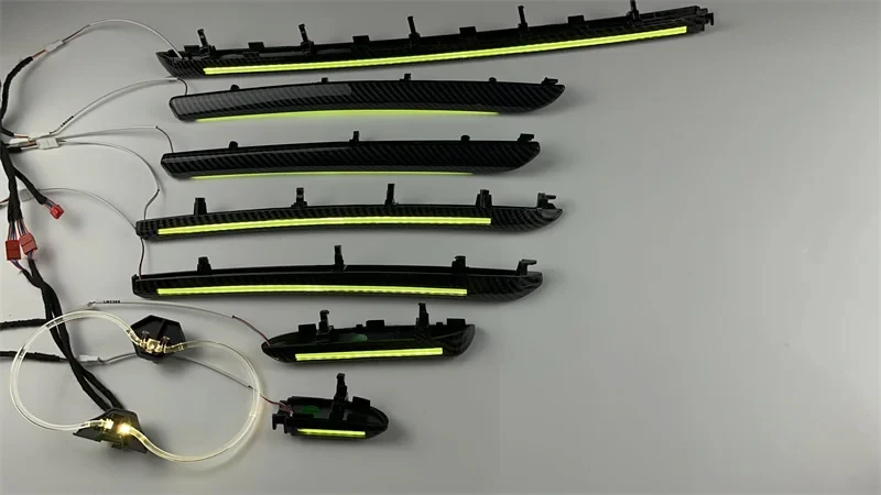1:1 Mold 25 Lights Colorful Interior Ambient Light Fit for Audi A3 S3 2013-2020 Original Factory Car Interior Accessories
