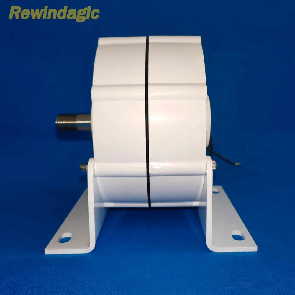 PMG مولد تربيني الرياح 5000 واط 12 فولت 24 فولت 48 فولت 600 دورة في الدقيقة التيار المتناوب تيار مستمر الطاقة المغناطيسي دينامو توربينات المياه المولد المائي الطاقة الحرة 5KW #4