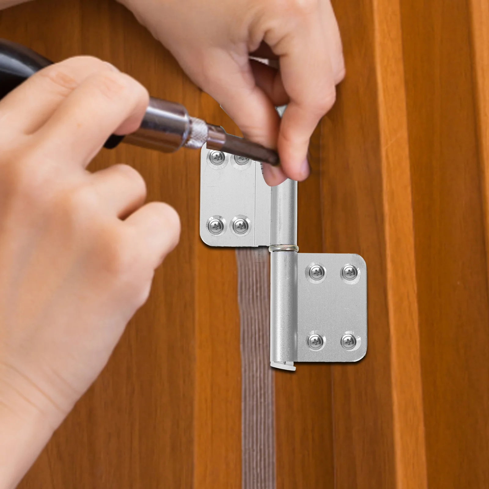 

4pcs Aluminum Lift Off Hinges For Bathroom Toilet Doors Heavy Duty Removable Flag Hinges Indoor Outdoor Hardware Cabinet Door