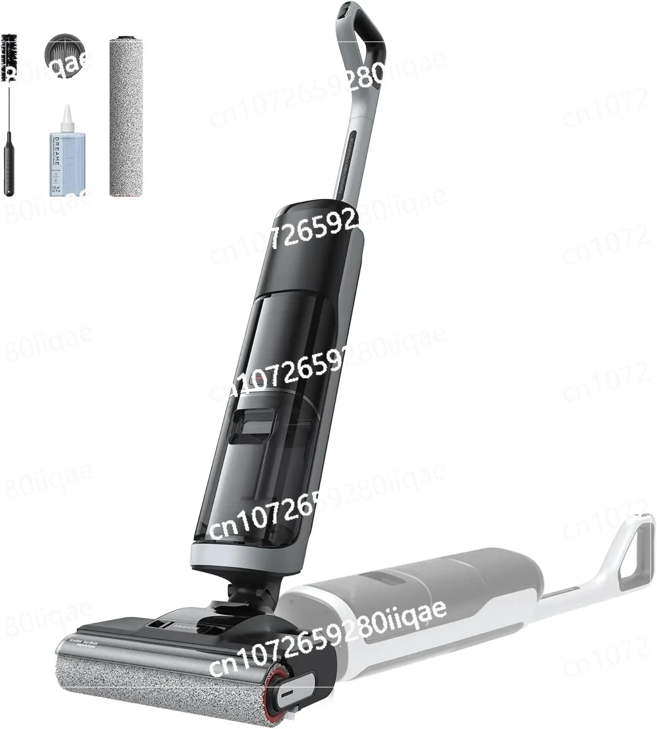 

180° Lie-Flat Cordless Vacuum Mop, 140°F Brush Washing, Fast Hot Air Drying in 5Mins,H14 Wet Dry Vacuum Cleaner