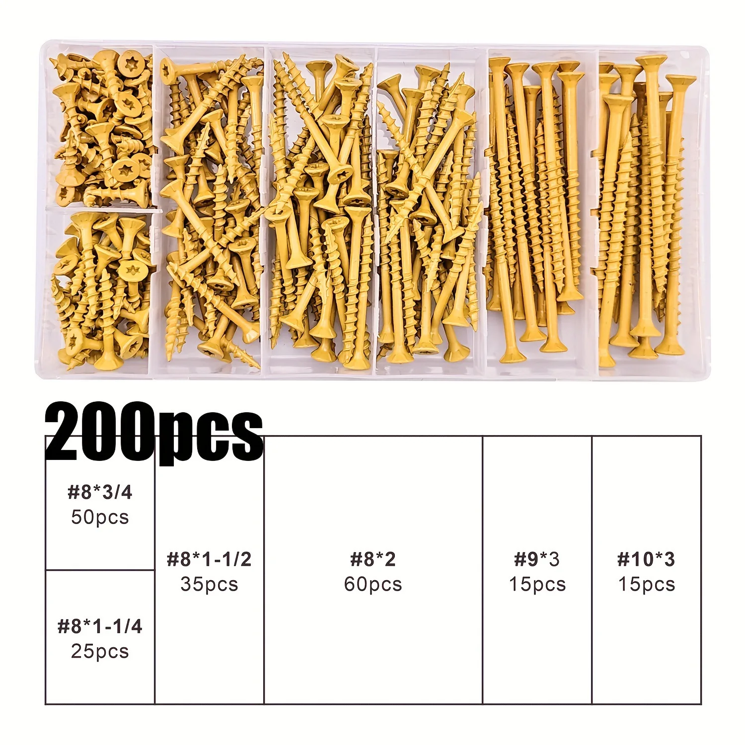 Variant: 200pcs