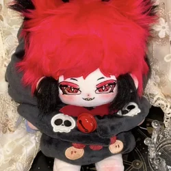 Anime Role Cute Alastor Plush Doll Cosplay Cotton Stuffed Body Dress Up Clothes Plushies Toys Figures Lovely Xmas Gift 20cm