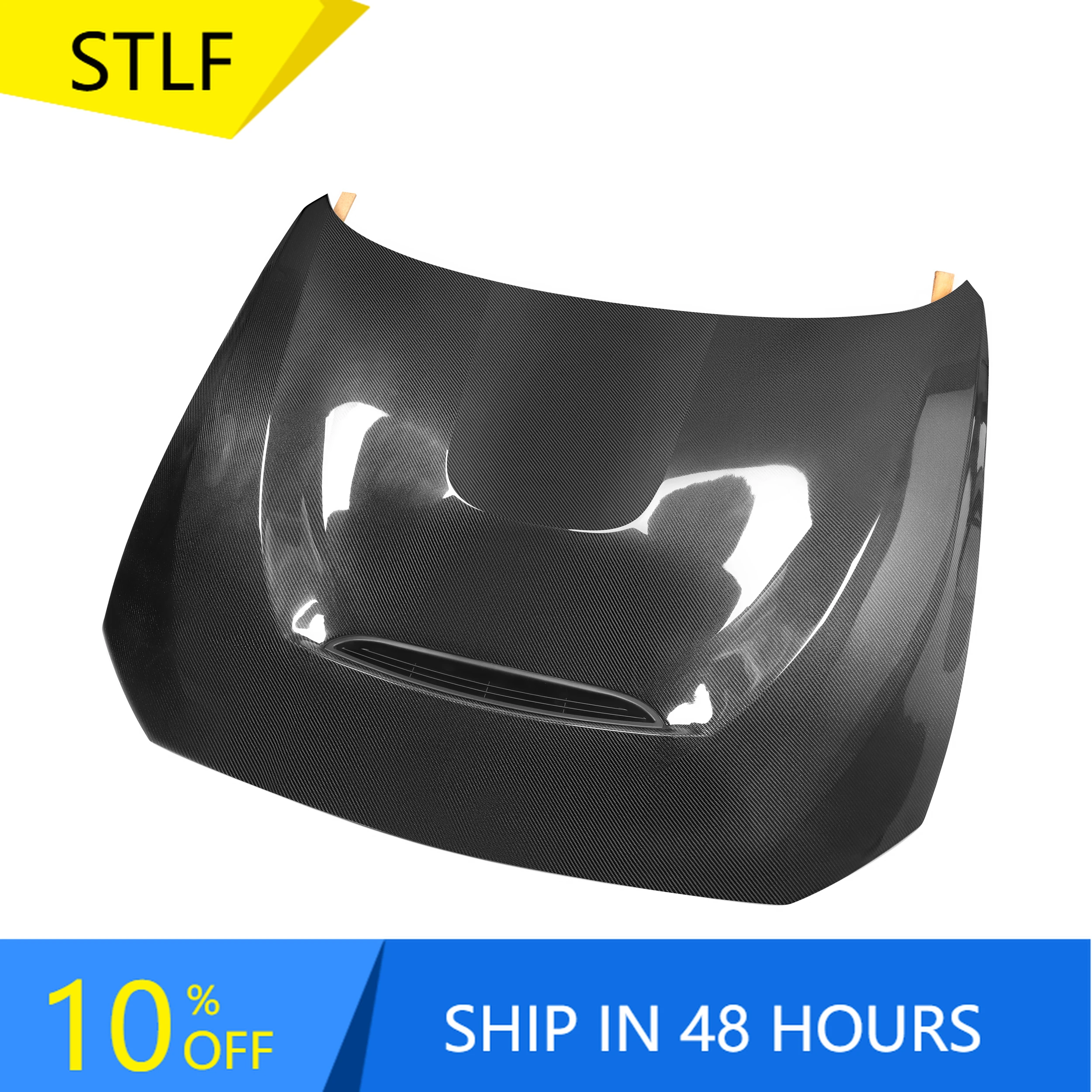 

STLFHigh qualityGTS Style Carbon Fiber Front Hood Engine Bonnet for BMWs F20 F22 F87 M2 M2C 2015-2019 Replacement Carbon Fiber E