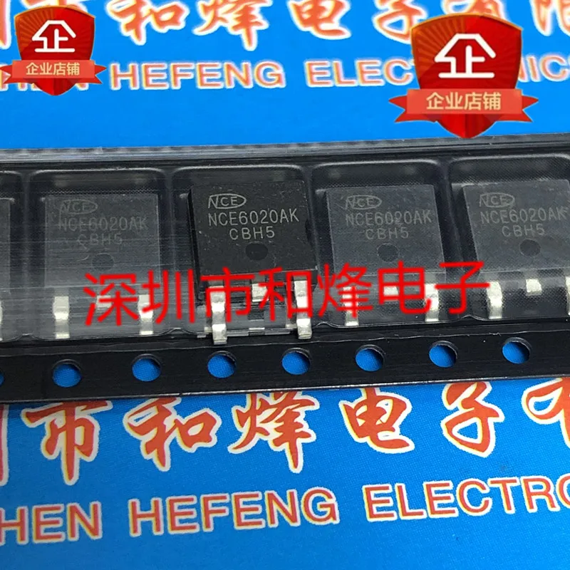 5PCS-10PCS NCE6020AK TO-252 60V 20A NEW AND ORIGINAL ON STOCK