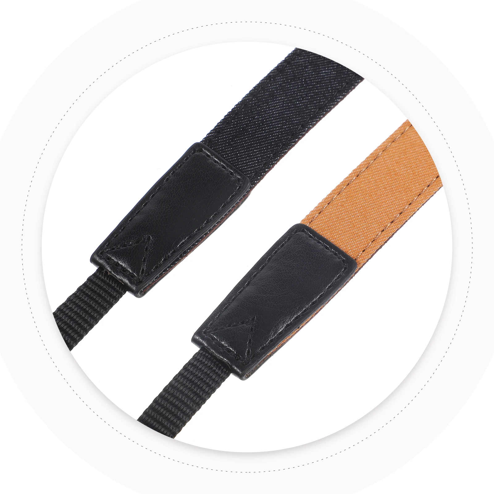 

2Pcs Denim Camera Straps for Photographers Adjustable Neck Shoulder Lightweight Strong Dslr Camera Strap Outdoor Use