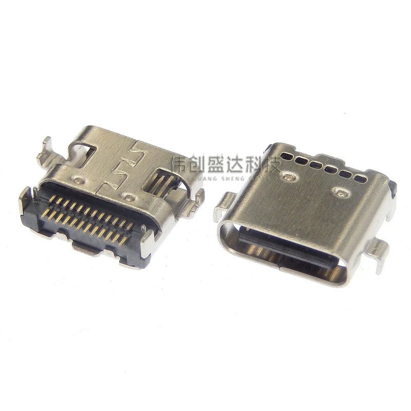 1/2/5/10PCSNEW For Lenovo T480 T580 L480 L580 L490 Type-c 24p USB C Charging Port Socket Connector Usb Jack