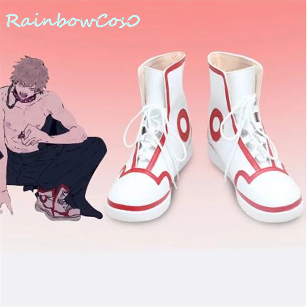 Chaussures de Cosplay Denji pour ix, Bottes de Jeu, Anime, Halloween, Noël, Rainbowcos0 W3599