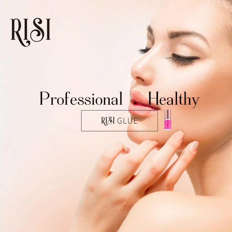 Free RISI Strong 7 Weeks 2s Fast Dry Glue For Eyelash Extension Glue Adhesive Low Irritating Low Odor Premium Eyelash Glue