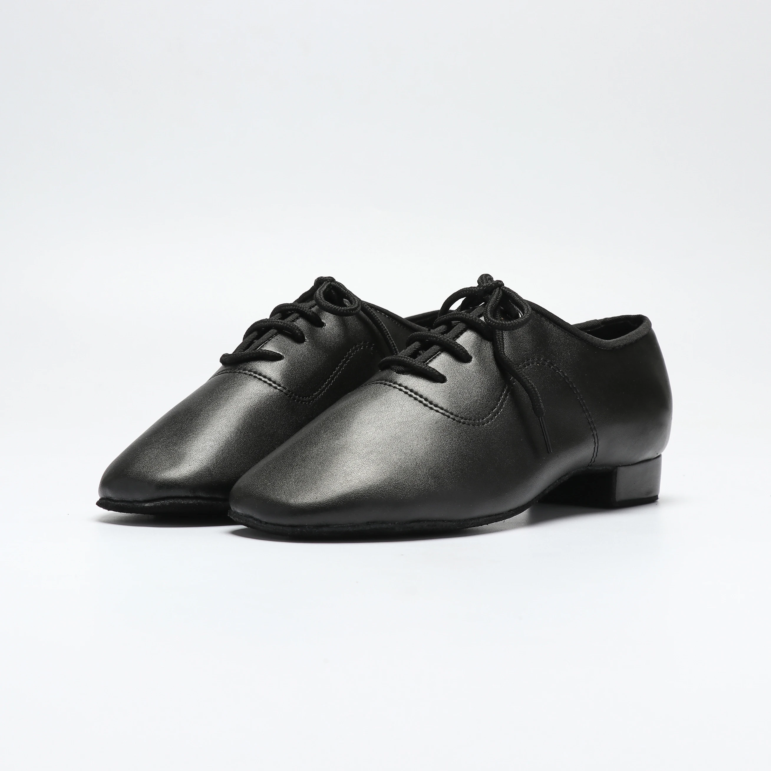 Boys Standard Dance Shoes BD702 Black Straight Dance Shoes Dancesport Shoes Ballroom Dance Shoe Waltz Tango Foxtrot Quickstep