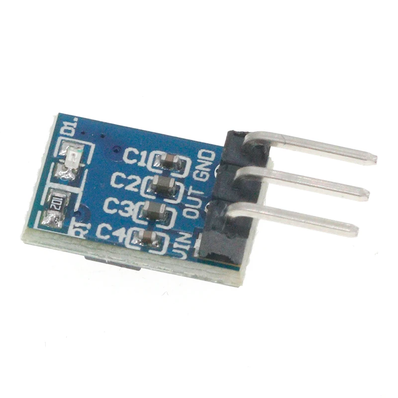10 шт./лот DC 5V до 3,3 V понижающий модуль питания AMS1117-3.3 LDO 800MA