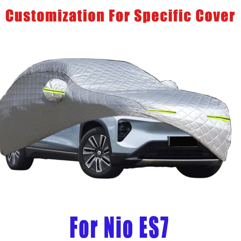 For Nio ES7 Hail prevention cover auto rain protection, scratch protection, paint peeling protection, car Snow prevention