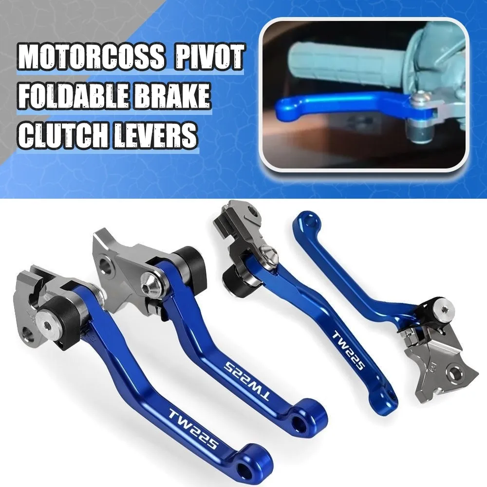 

For YAMAHA TW225 2002-2017 2016 2015 2014 2013 2012 Motorcoss Dirt Bike Pivot Foldable Brake Clutch Levers Brake Levers TW 225