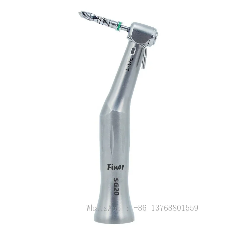 

Japanese Bearing Stainless Steel Imp Lantology Contra Angle Den Tal Imp Lant Handpiece 20:1