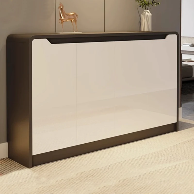 

Light luxury shoe cabinet Home door Simple modern Internet celebrity porch cabinet Multi-functional integrated wall storage cabi