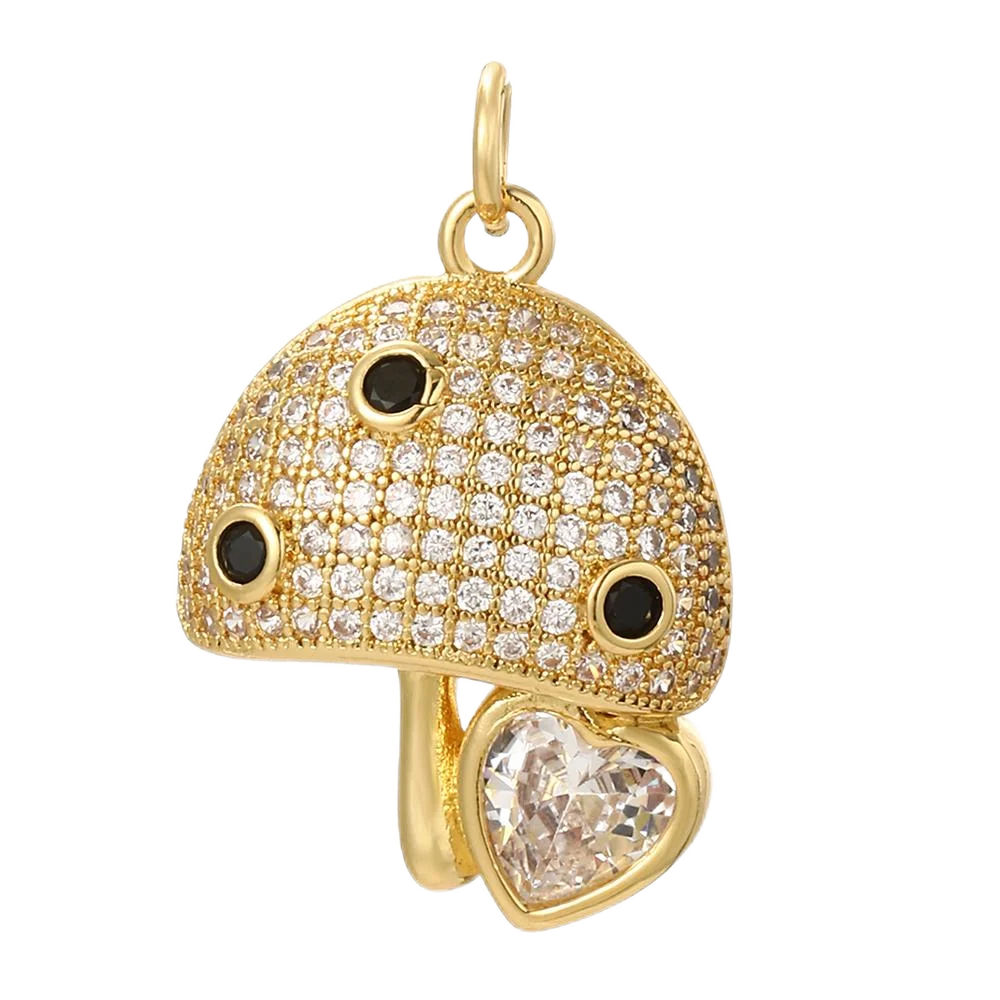 Cute Ainmals for Jewelry Making Supplies Gold Color Hearts Diy Earrings Bracelet Necklace Accessories Excellent Quality image 5