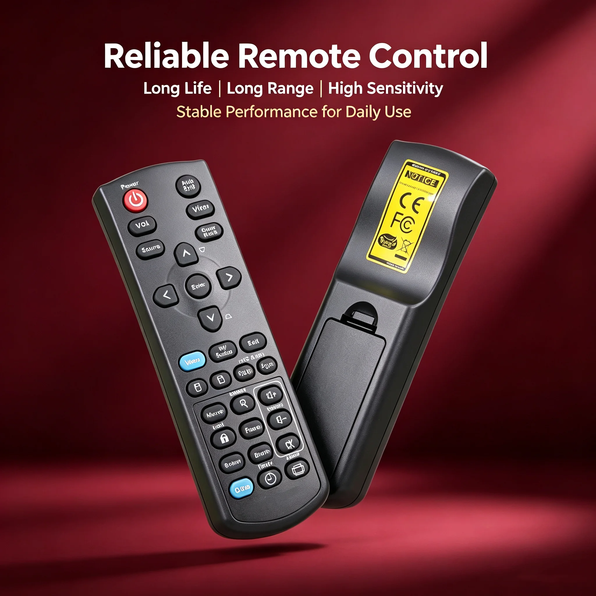 Remote Control For Viewsonic VS20032 VS20033 PA700S PA700X PJB703X TX705  PA700W PJB703W TW705 PS502X  PS502W TW507 Projector
