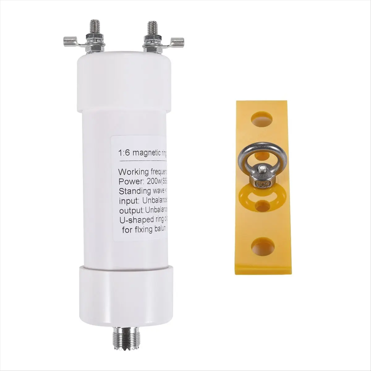 L73A NEW 200W 1:6 Balun Antenna 1-56MHz Input 50Ω to Output 300Ω for Shortwave SSB AM FM Dipole/Windom Antenna