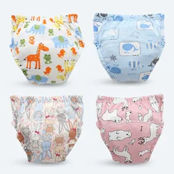 Baby Ecological Diapers Underwear Girl Nappy Learning Panties Children Washable Reusable Cloth Diapers Potty Training Pants