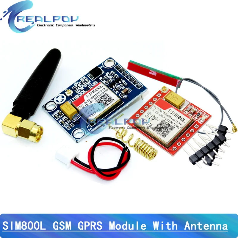 SIM800L GPRS GSM Moduł Micro SIM Card Core Quad-band TTL Serial Port Antenna PCB Bezprzewodowa płytka WIFI do Arduino Smart Phone