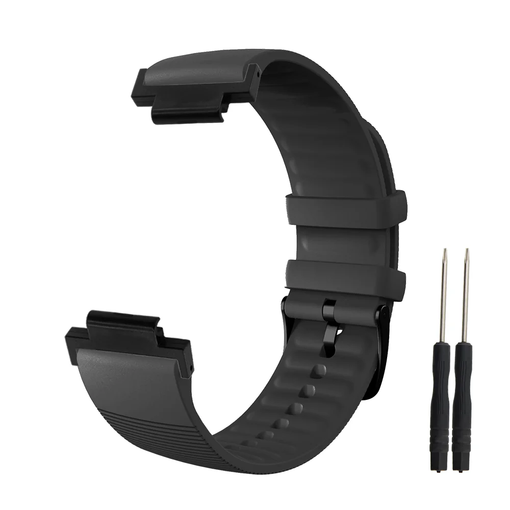

Watch Band For Garmin Watch 235 Metal Buckle Quick Release Durable Silicone Replacement Adjustable Smart Watch Strap Men Women