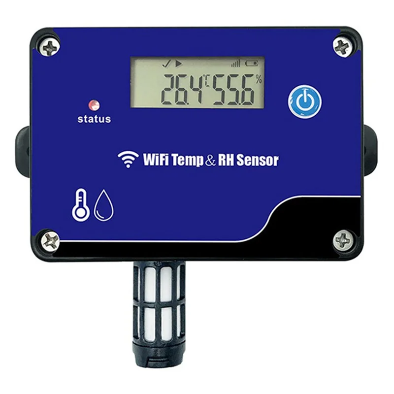 A74E-TZ-Wifi501b واي فاي درجة الحرارة RH الاستشعار تجاوز الجرس إنذار واي فاي نقل لمستودعات الدفيئة