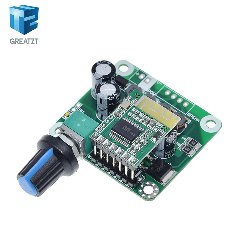 Bluetooth 4.2 TPA3110 15w+15W Digital Stereo Audio Power Amplifier Board Module 12V-24V car for USB Speaker,Portable Speaker