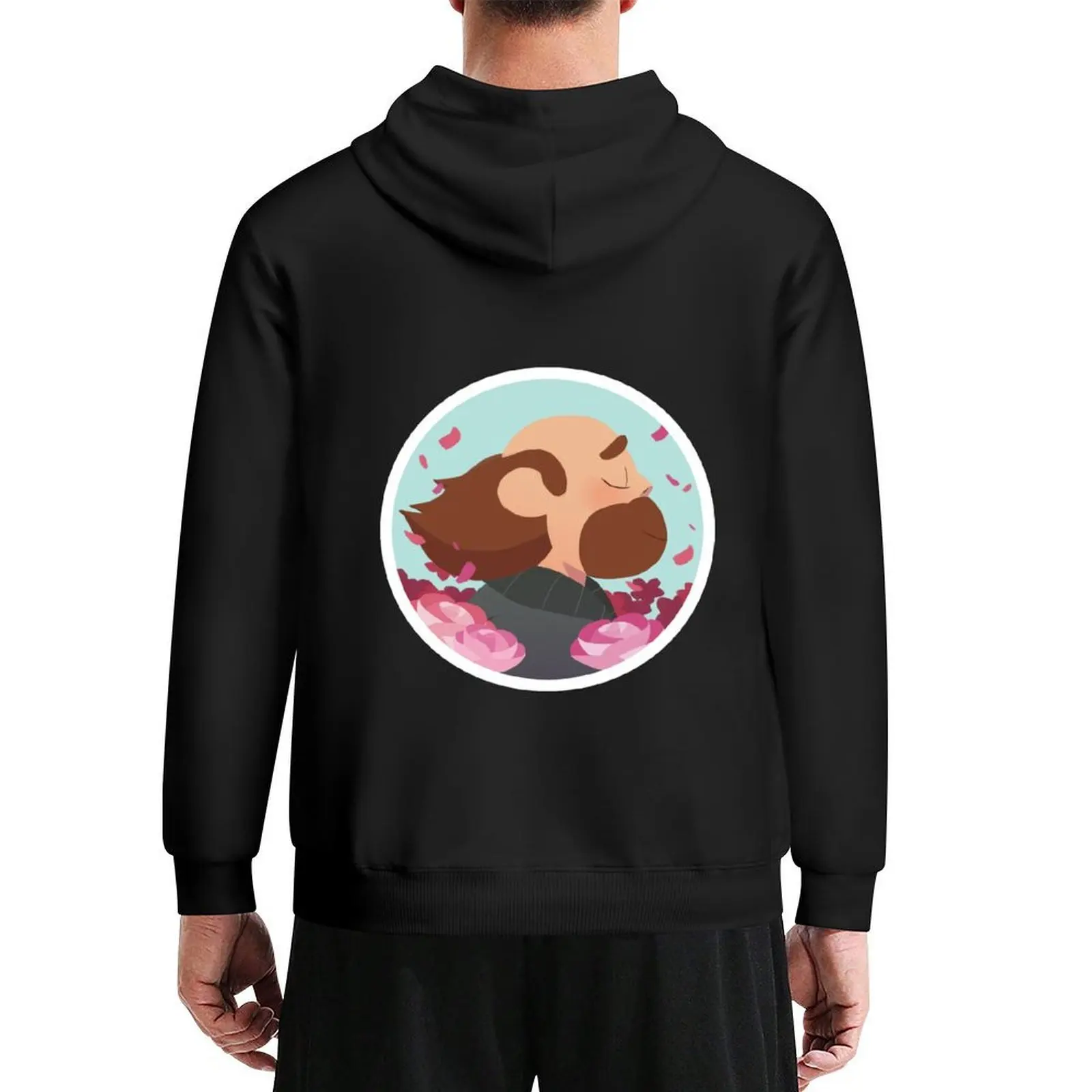 

Pastel Greg portrait Hoodie men's coat korean clothes hooded shirt mens designer clothes men hoodie